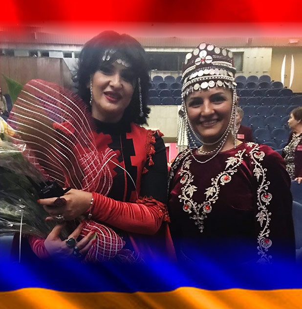 1-м место на четвертом международном конкурсе армянских народных танцев