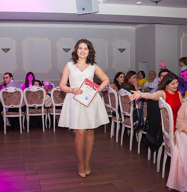 Вручение премий в сфере армянского танца